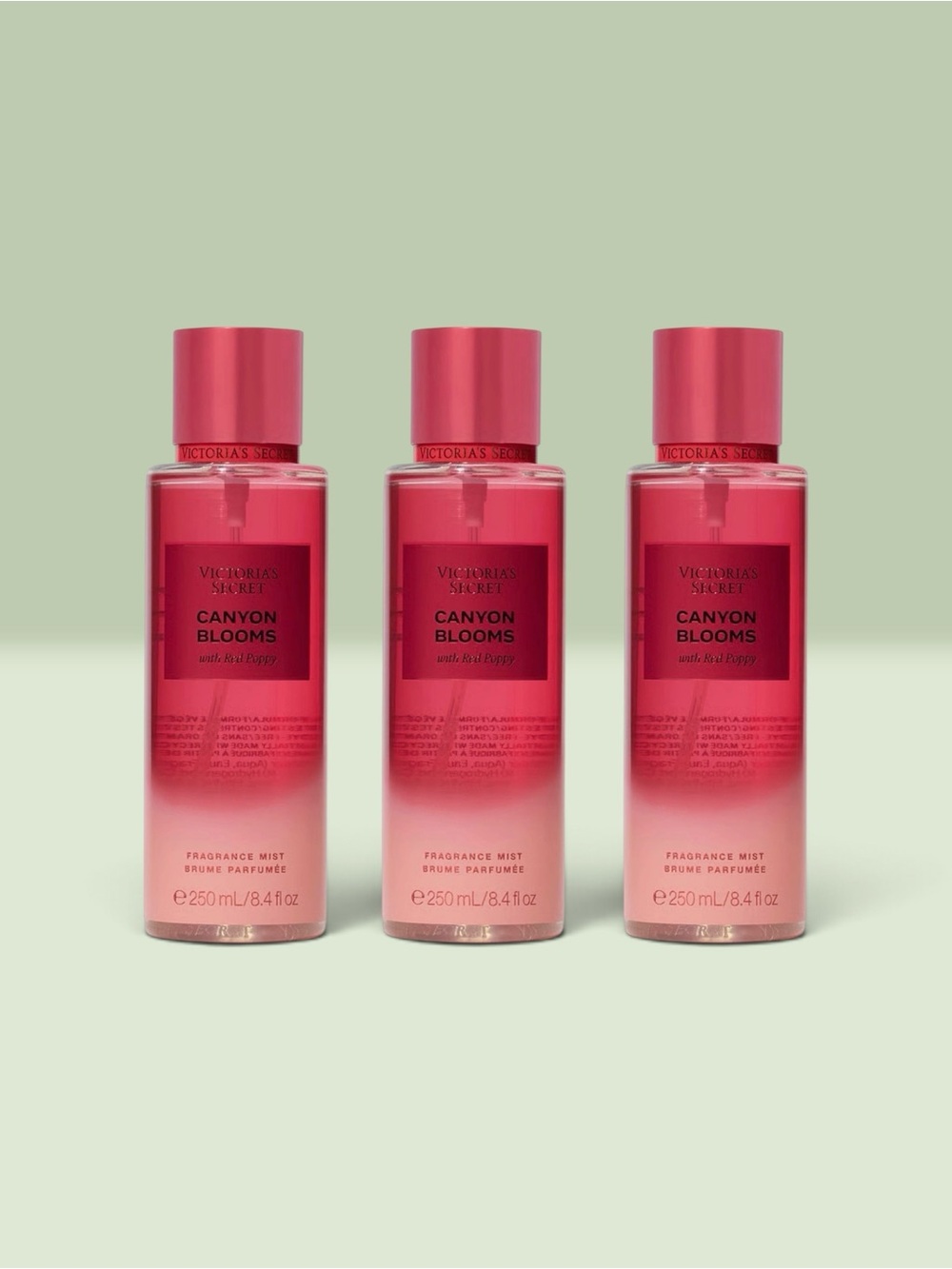 Victoria's Secret CANYON BLOOMS Fragrance Mist ~ 8.4 fl.oz. ( Lot of 3 )